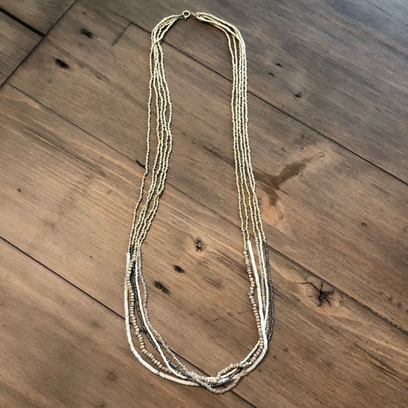 Loft beaded long necklace - Picture 1 of 3